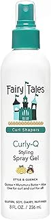 Fairy Tales Curly-Q (Curly Hair Gel) Daily Kid Styling Spray Gel - For Curly Hair - Paraben Free, Sulfate Free, Gluten Fre...