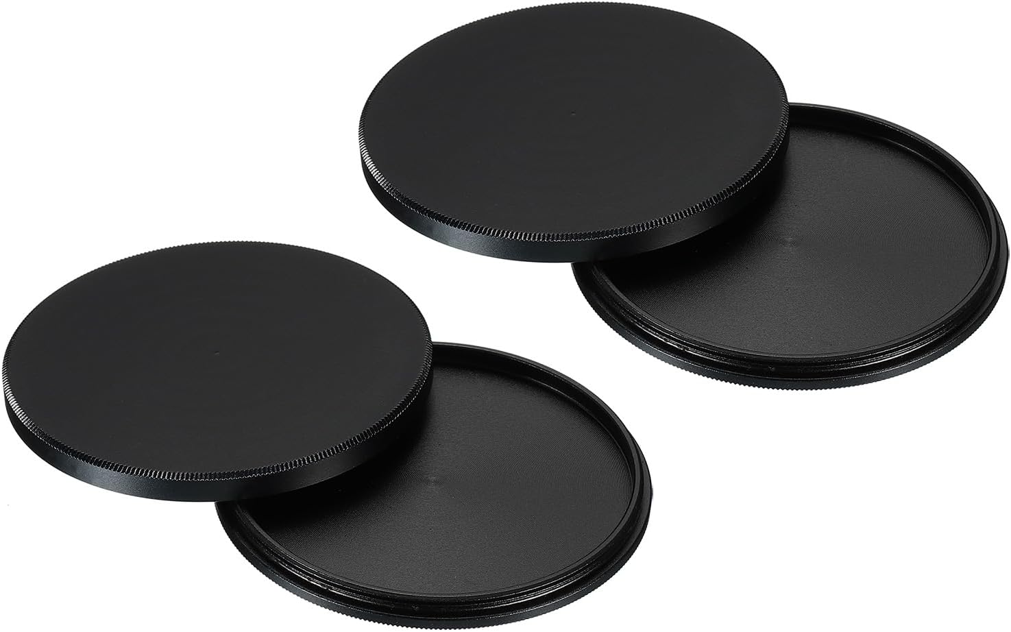 PATIKIL 58mm Lens Cap, 2 Pack Camera Lens Cap Cover Universal Front Metal Lens