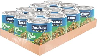 San Marcos Sliced Jalapeno, 11 oz (Pack of 12)