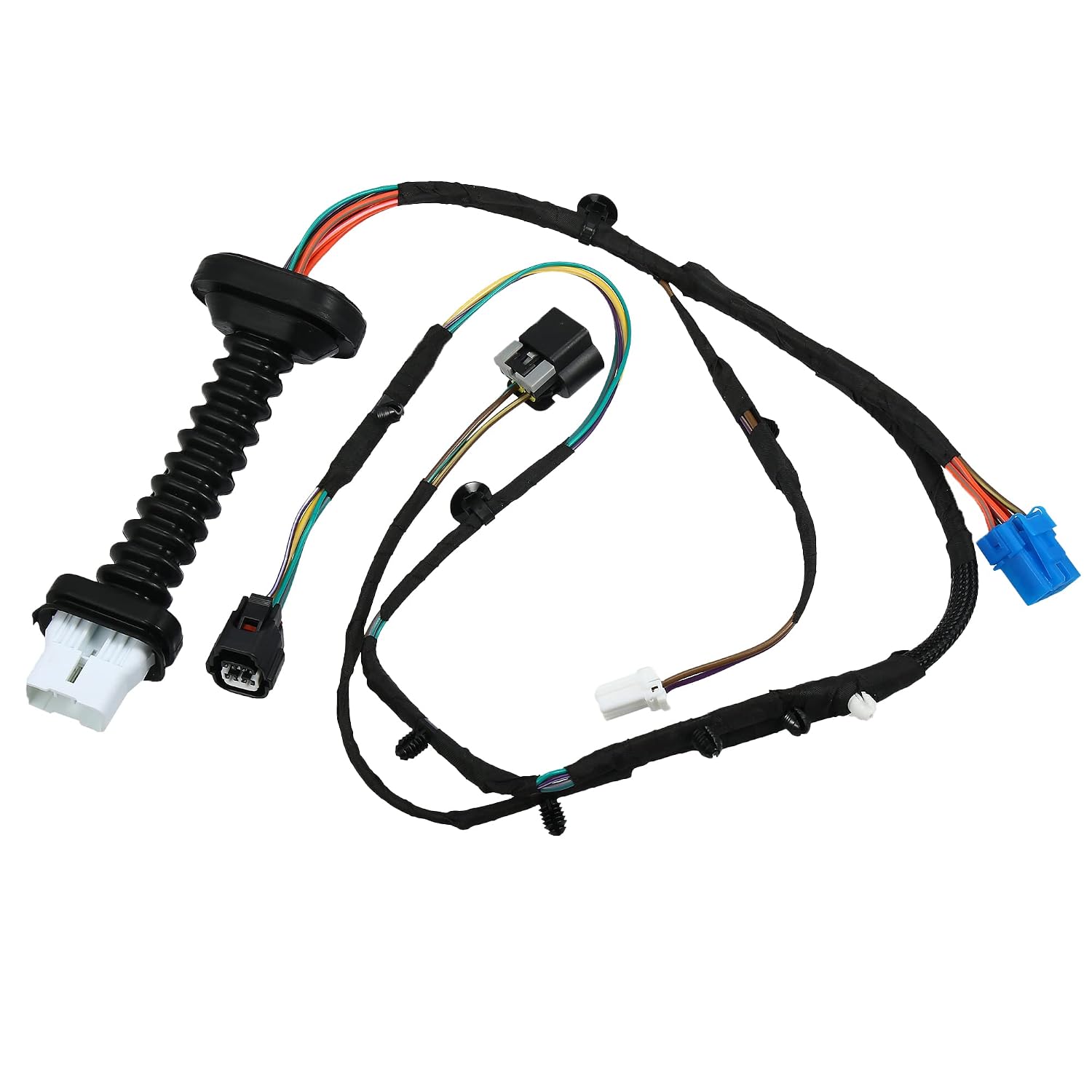 X AUTOHAUX Rear Door Harness with Connector for Dodge RAM 1500