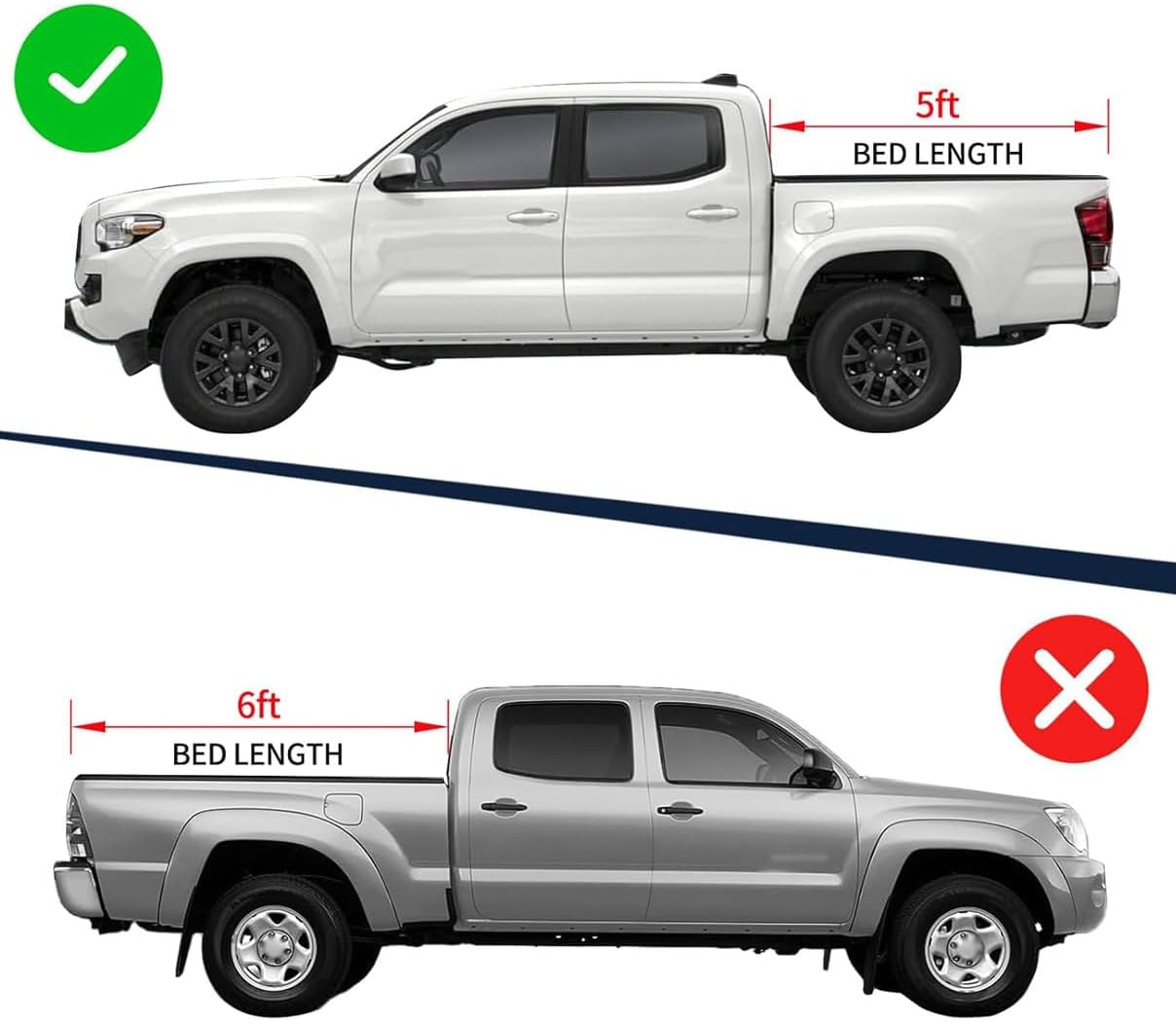 Car Fuel Filler Door Cap Fuel Gas Cap Cover Replacement 77305-04080 Black For Toyota Tacoma 5ft Bed 2016 2017 2018 2019 2020 2021 2022 2023