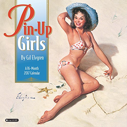 Orange Circle Studio 16-Month 2017 Wall Calendar, Pinup Girls by Gil Elvgren (51191)