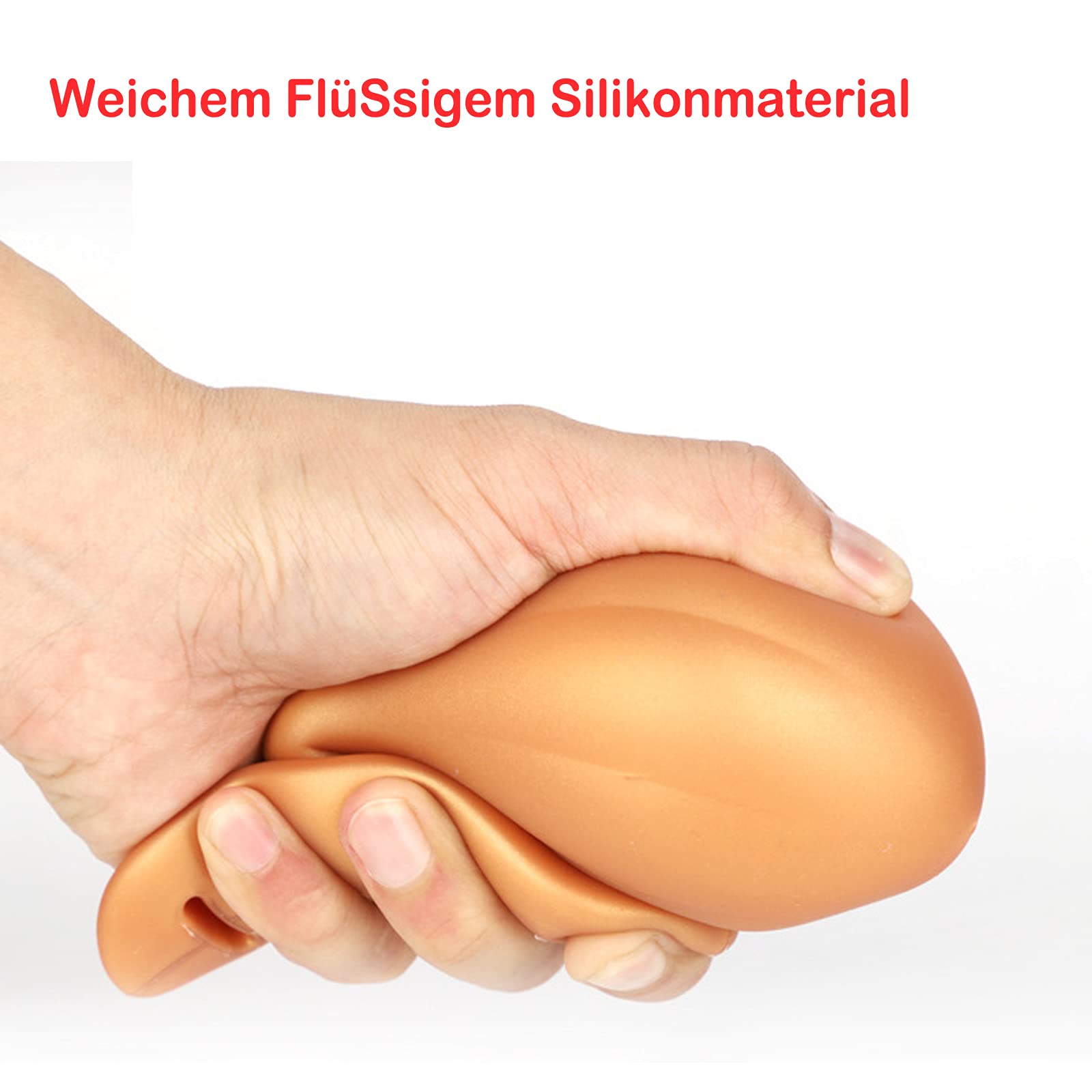 Strap on Plug anale con cintura di ancoraggio Morbido cinturino in silicone Butt Plug Wear Outdoor Gay Toy G-Spot Massaggiatore anale Masturbatore Giocattolo sessuale per uomini e donne(Schwarzes,Durc