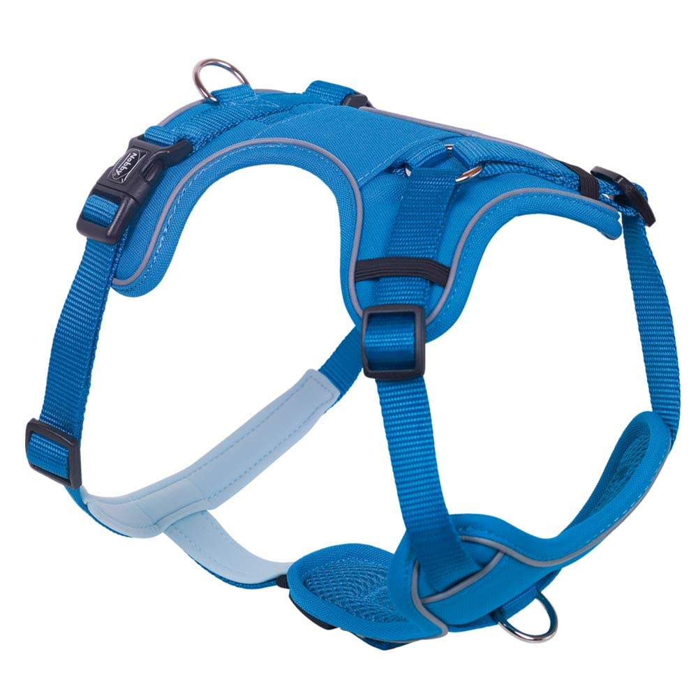 Nobby Mailo Comfort Harness Light Blue XS: Chest: 20-30 cm, Belly: 35-45 cm, W: 15 mm, Pack of 1