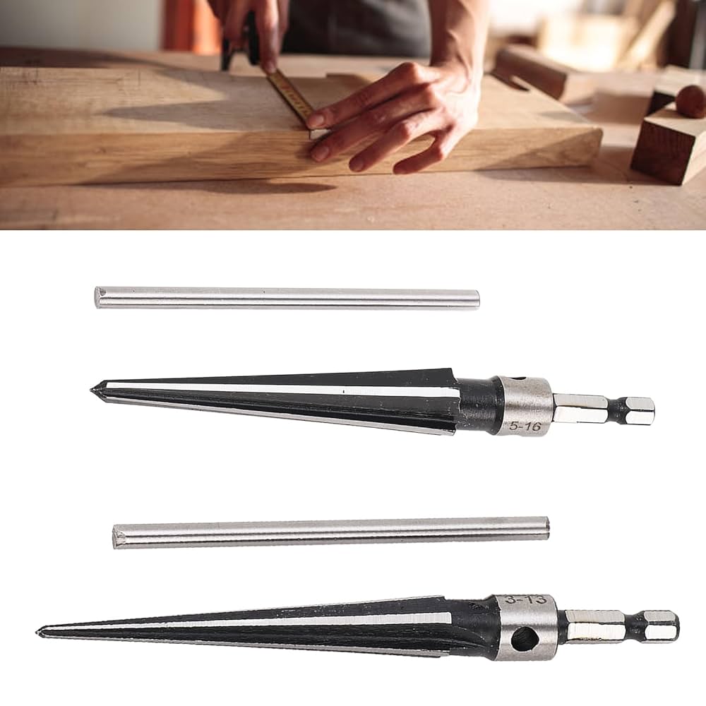 Amazon | テーパー穴リーマー、3-13 ミリメートル 5-16