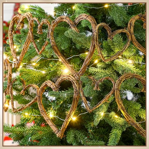 5-Feet-Christmas-Natural-Grapevine-Twig-Garland-Rustic-Heart-Star-Garland-Christmas-Valentines-Decor-Garland-for-Home-Farmhouse-Valentines-Day-Wedding-Christmas-Party-DecorationHeart 5 Feet Christmas Natural Grapevine Twig Garland Rustic Heart Star Garland Christmas Valentines Decor Garland for Home Farmhouse Valentines Day Wedding Christmas Party DecorationHeart
