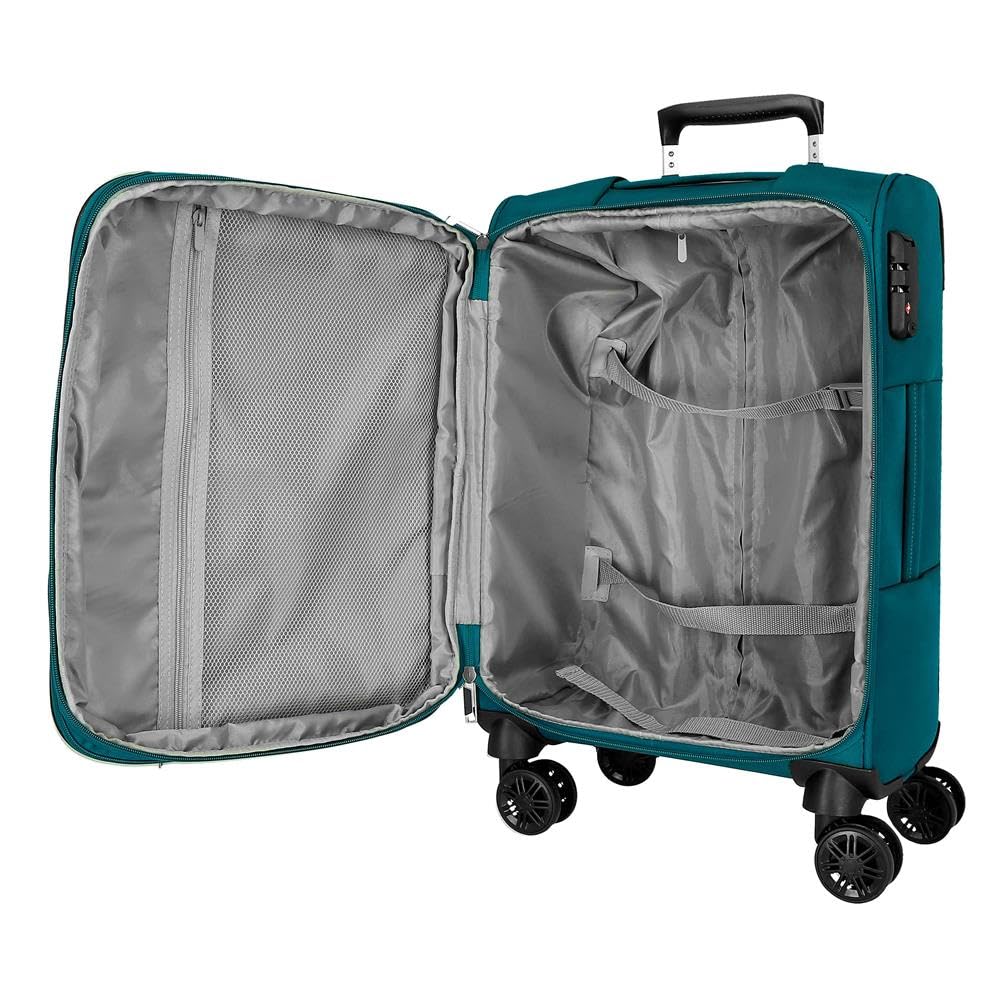 Movom Atlanta Maleta Fabricada en Poliéster Cierre TSA 4 Ruedas expandible 3cm Equipaje de Mano de Joumma Bags