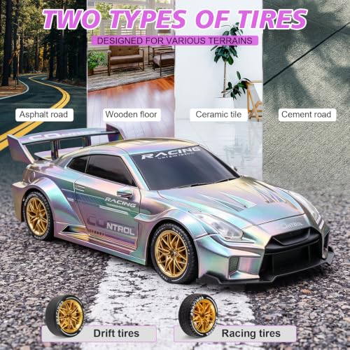Image of 1:24 Scale RC Car with 2.4GHz, 4WD High Speed Remote Control Drift Car
