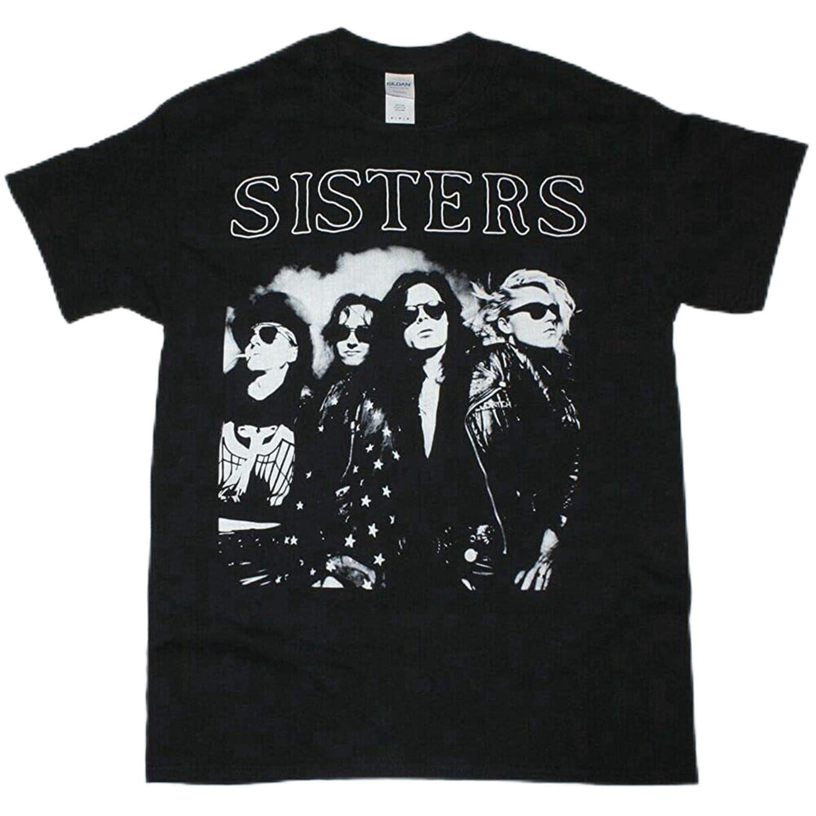 TOMMUP The Sisters of Mercy Band Tour Post Punk Gothic T-Shirt Black 3XL