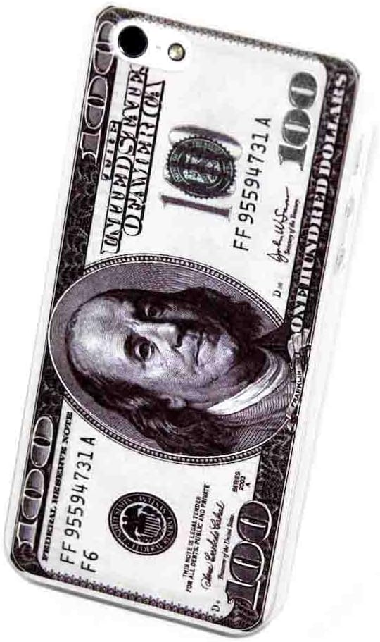 CIRCLE CASE (TM) #circlecase - 9868561805387 Case for iPhone 5 / 5s - Misc Series US Dollar 100 USD Bank Bill Note US Matte (Yellow Black Green)