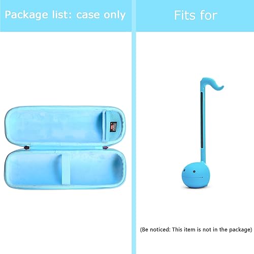 Miniatura 5 de FBLFOBELI Estuche de transporte duro portátil compatible con Otamatone Instrumento Musical Electrónico Sintetizador portátil, bolsa de