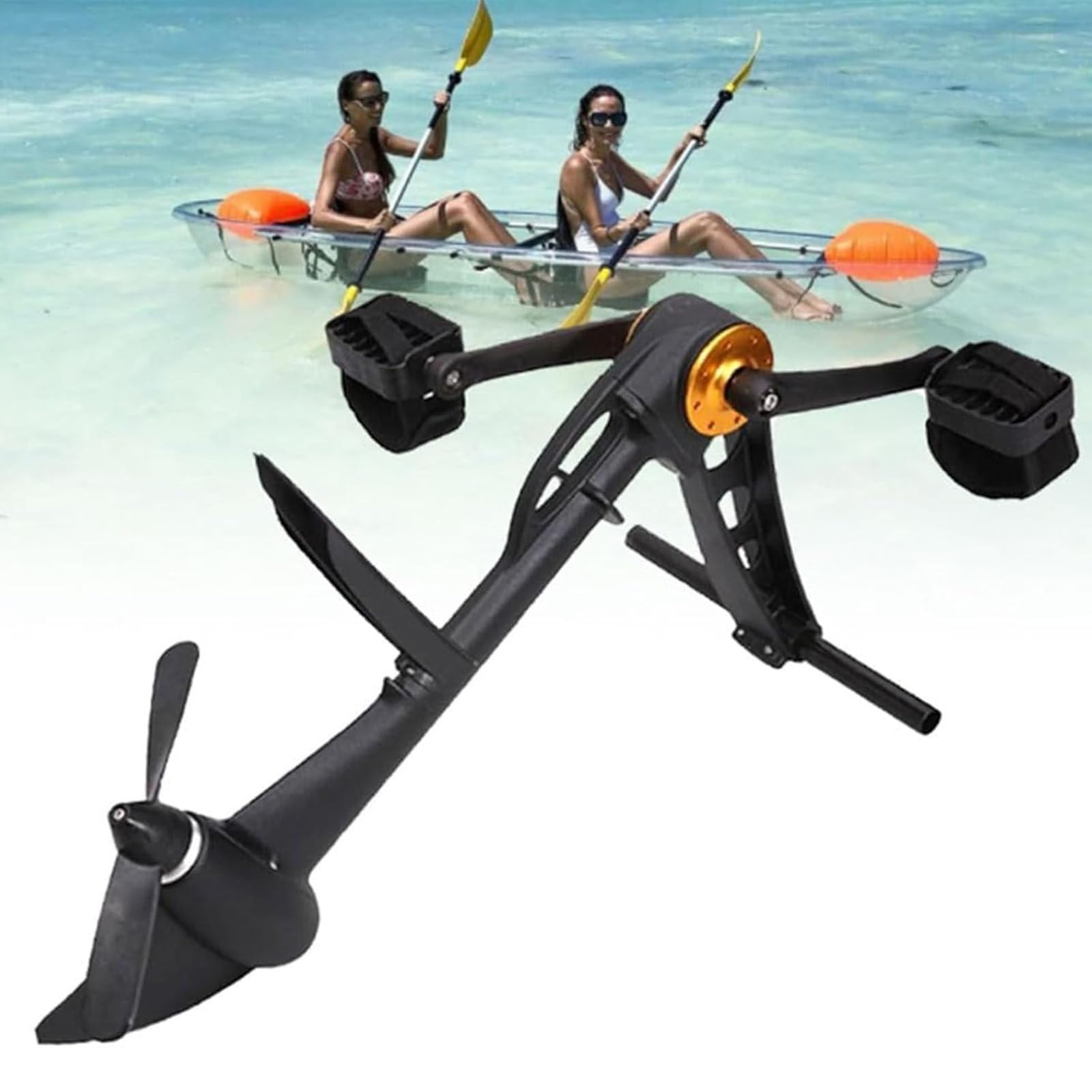 Kit Propulsione Kayak a Piedi Compatto