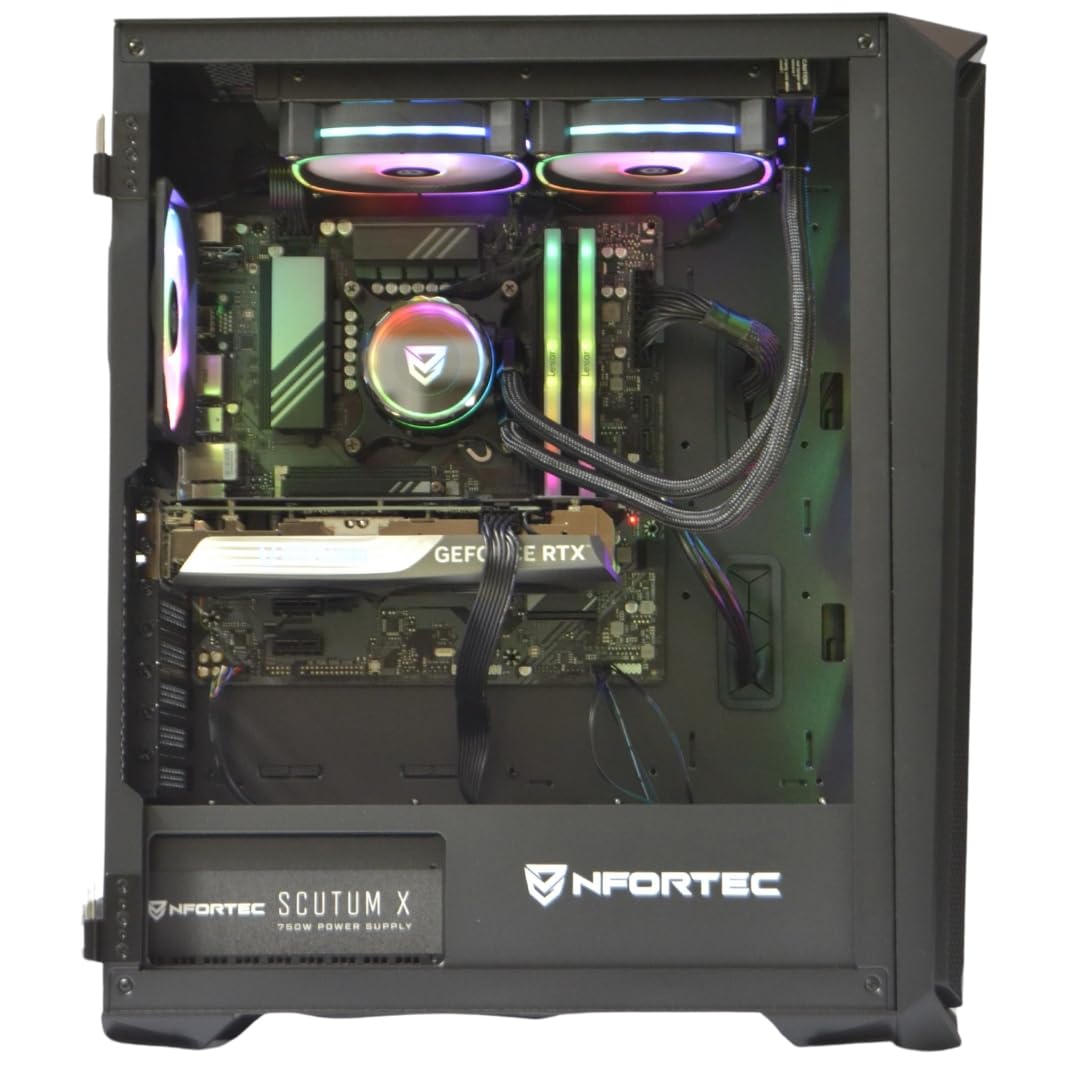 TrendingPC PC Gaming AMD Ryzen 7 7700 8x5,3ghz • NVIDIA RTX 5060ti 16gb • 32gb RAM DDR5 6000mhz RGB • WiFi 6 y Bluetooth 5.2 • SSD m.2 1tb • Refrigeración Líquida 240mm • Windows 11 Pro • PC Gamer