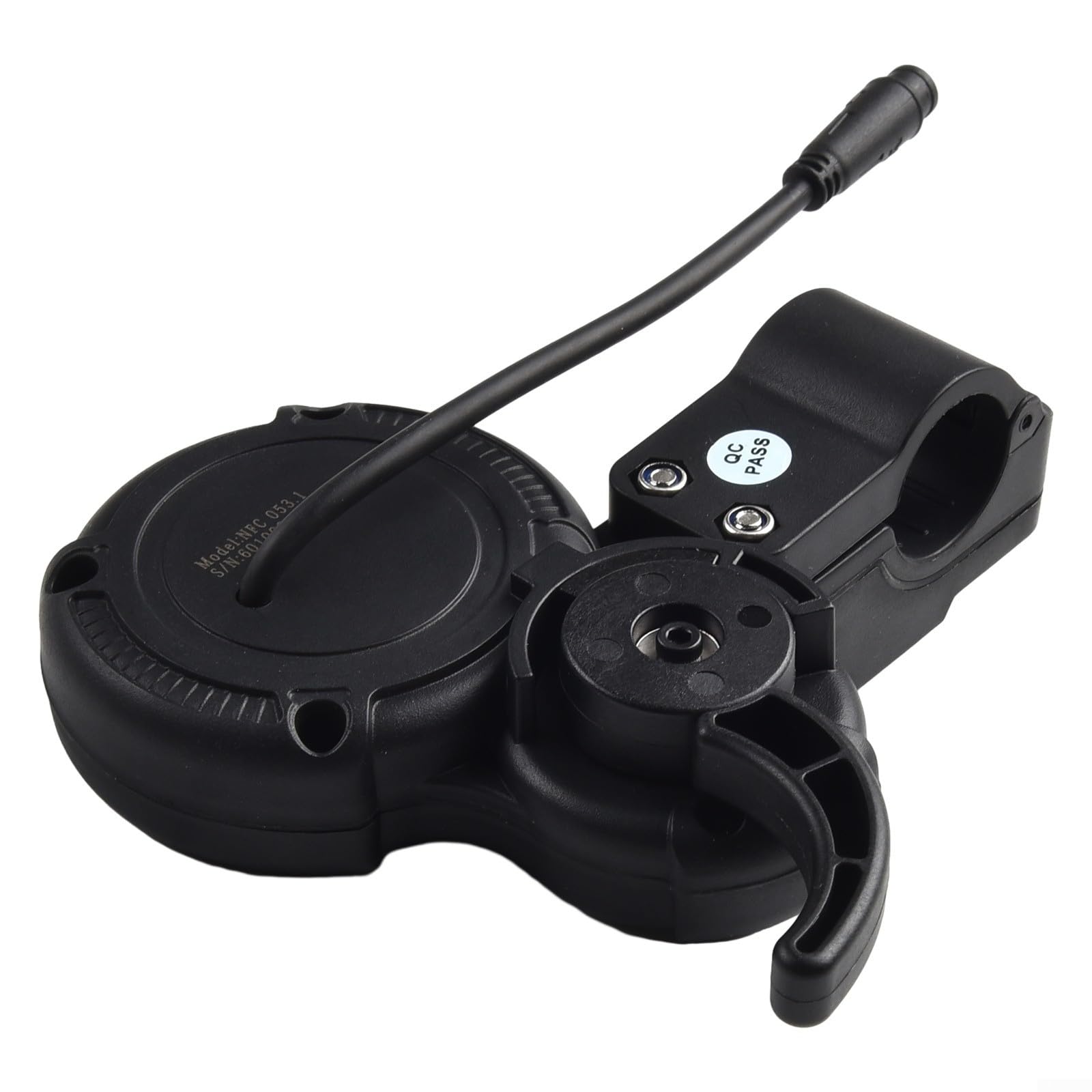 Trottinette électrique, accélérateur LED 6 broches avec interrupteur de vitesse, construction ABS, installation facile, support 24 V-60 V pour Zero 8 9 10 8X pour VSETT 8+ 9+ 10+ Z8PRO