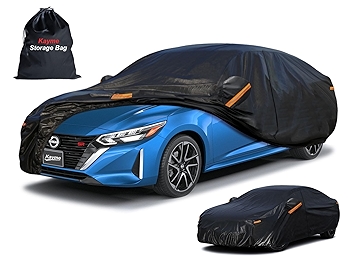 kayme 7层汽车外套 全天候适用 适合Honda Civic、Toyota Corolla等轿车防水罩