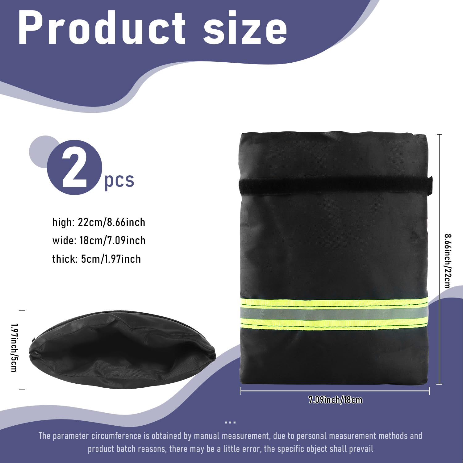 ZHAO 2 Pack Outdoor Water Faucet Covers, 9