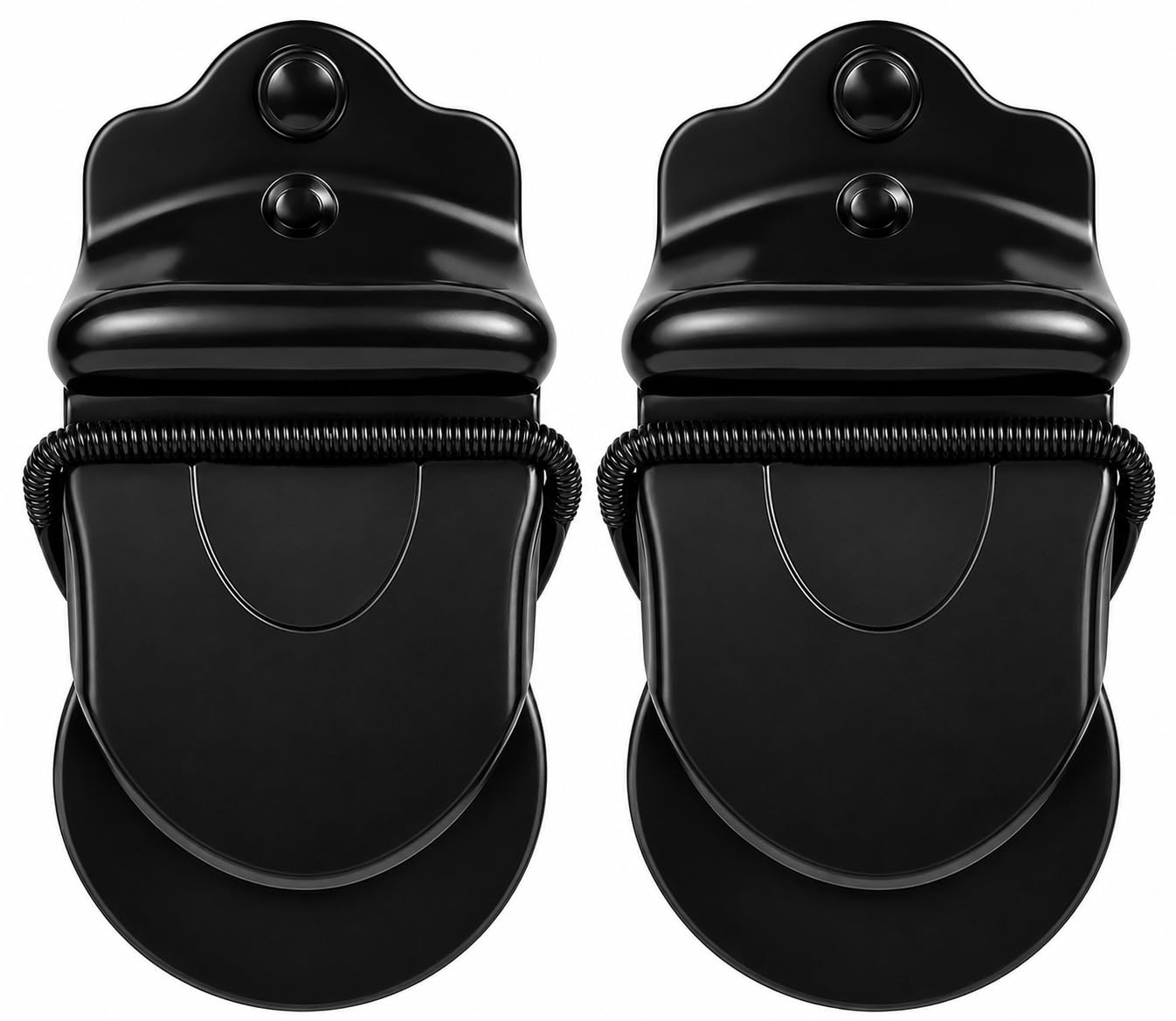 2 PCS Rodent Snap Traps – Heavy Duty Reusable Plastic Mouse & Rat Traps, Easy Set Spring Loaded Rodent Traps for Indoor & Outdoor Pest Control, 97 x 46mm