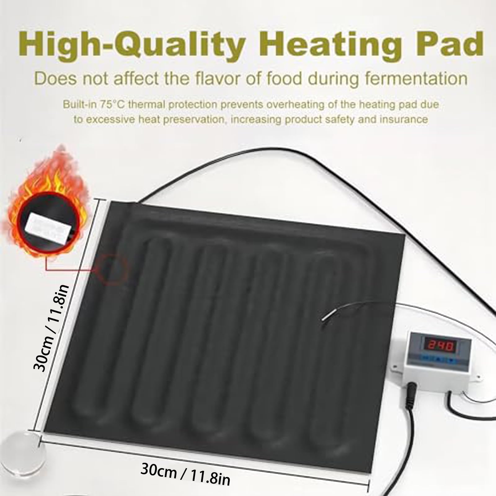 Fermentadora Eléctrica de Masa, Caja para Fermentar Masa de Pan