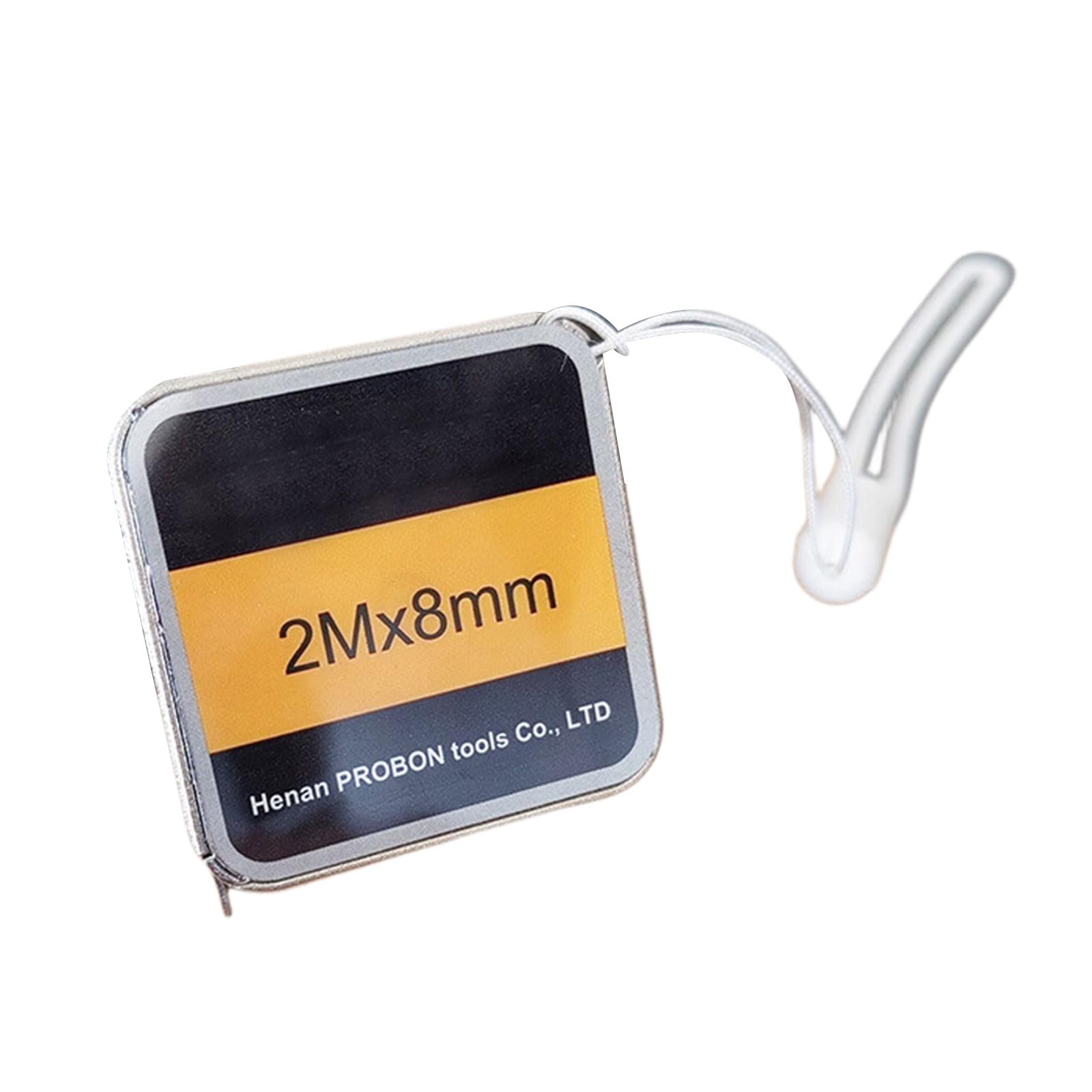 Shaped Miniature Retractable Steel Tape 2m with Clear Marking Steel Rulers Perfect for Engineers and Handymen Miniature Tape Measure