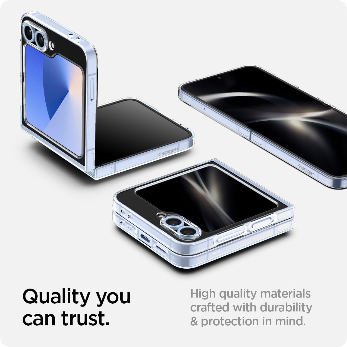 Spigen Cover Air Skin Compatibile con Samsung Galaxy Z Flip 7 FE e Samsung Galaxy Z Flip 6 - Zero One