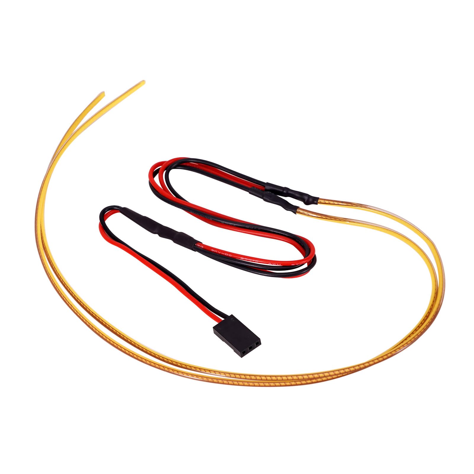 INJORA RC LED Strip Lights Flexible Cuttable for TRX4M SCX24 1/24 1/18 Crawlers