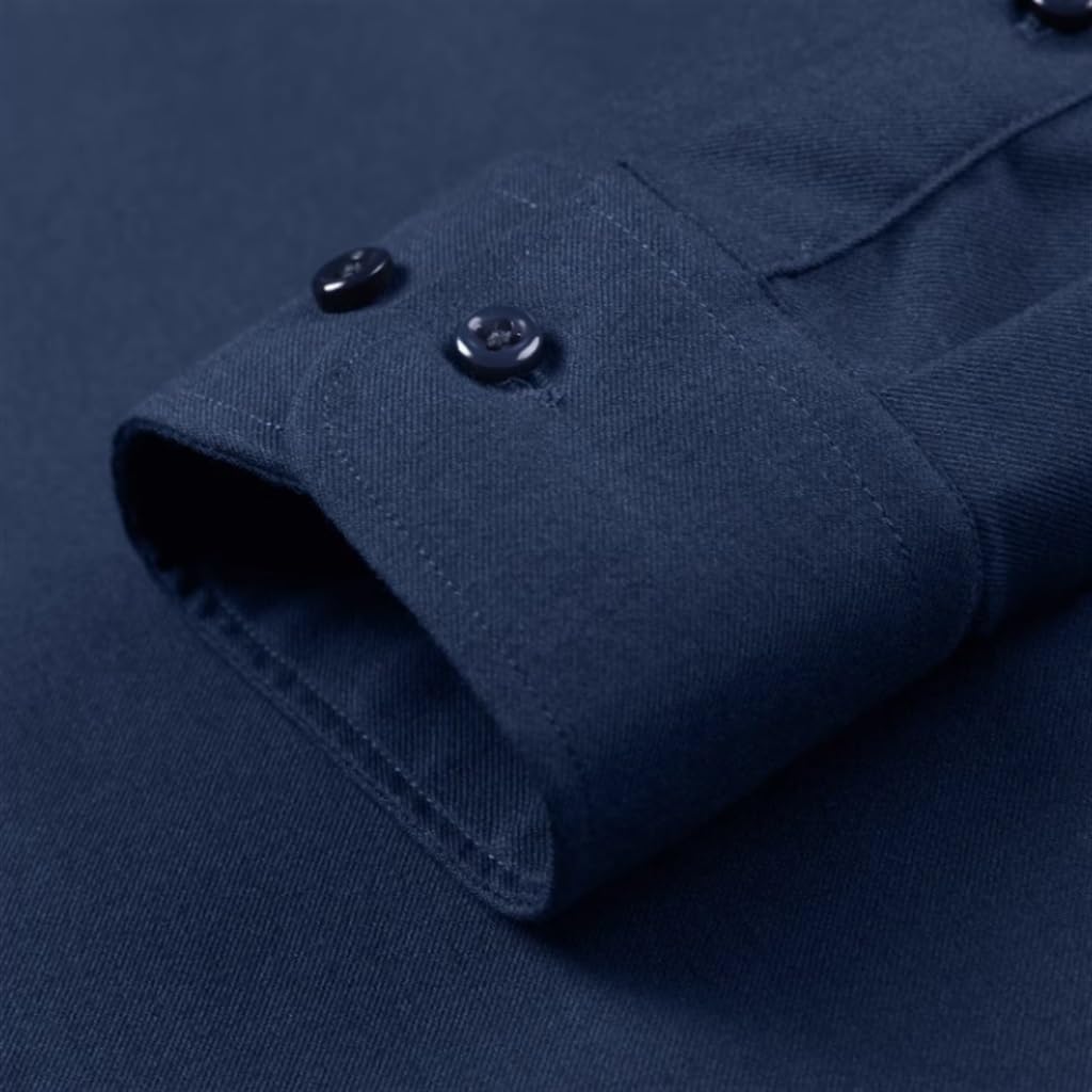 Long-Sleeved Lapel Shirt Men's Fall Models Modal Comfortable Casual Shirt