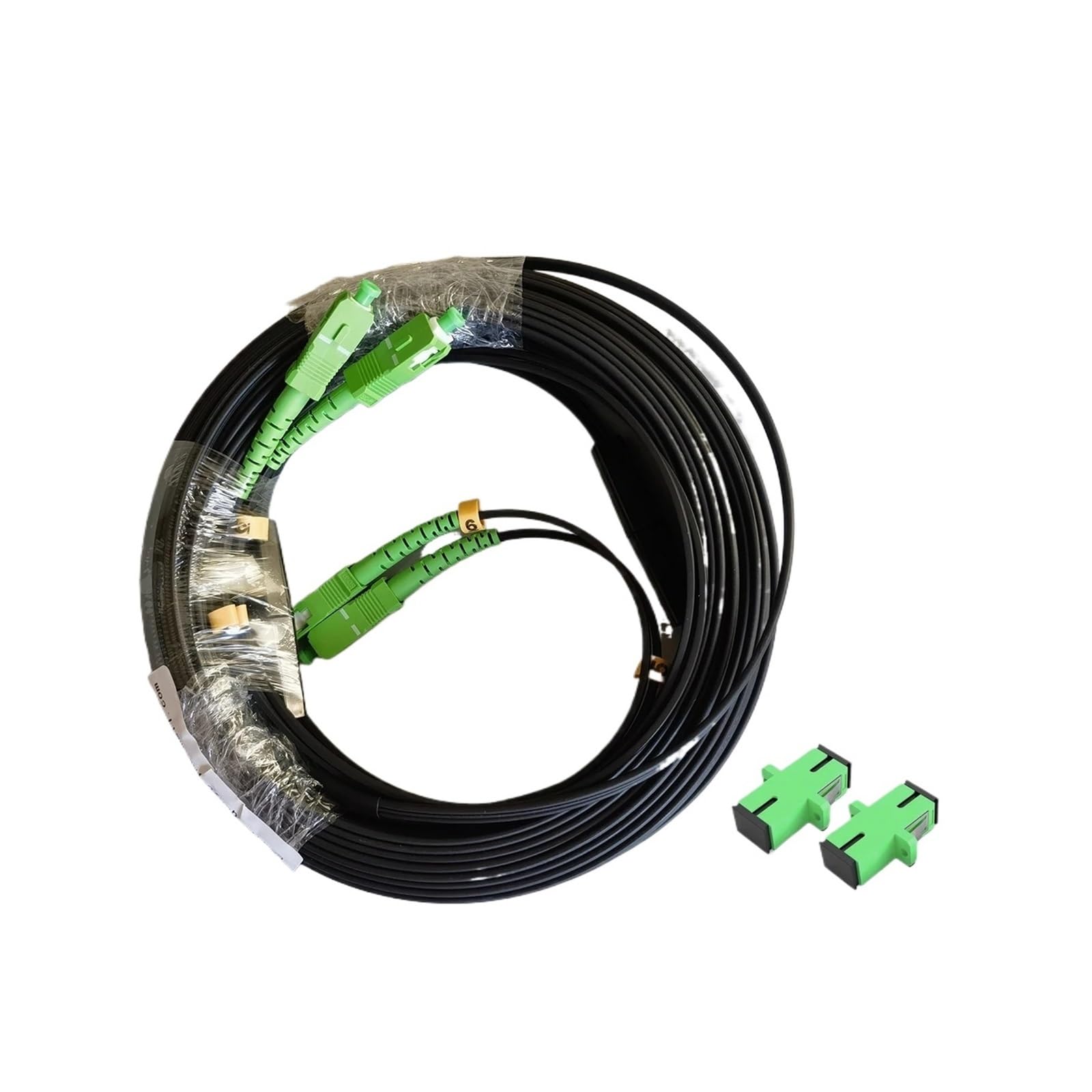 Câble à fibre optique extérieur monomode robuste 40M