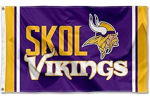 WinCraft Minnesota Vikings 3' x 5' Outdoor Pole Flag
