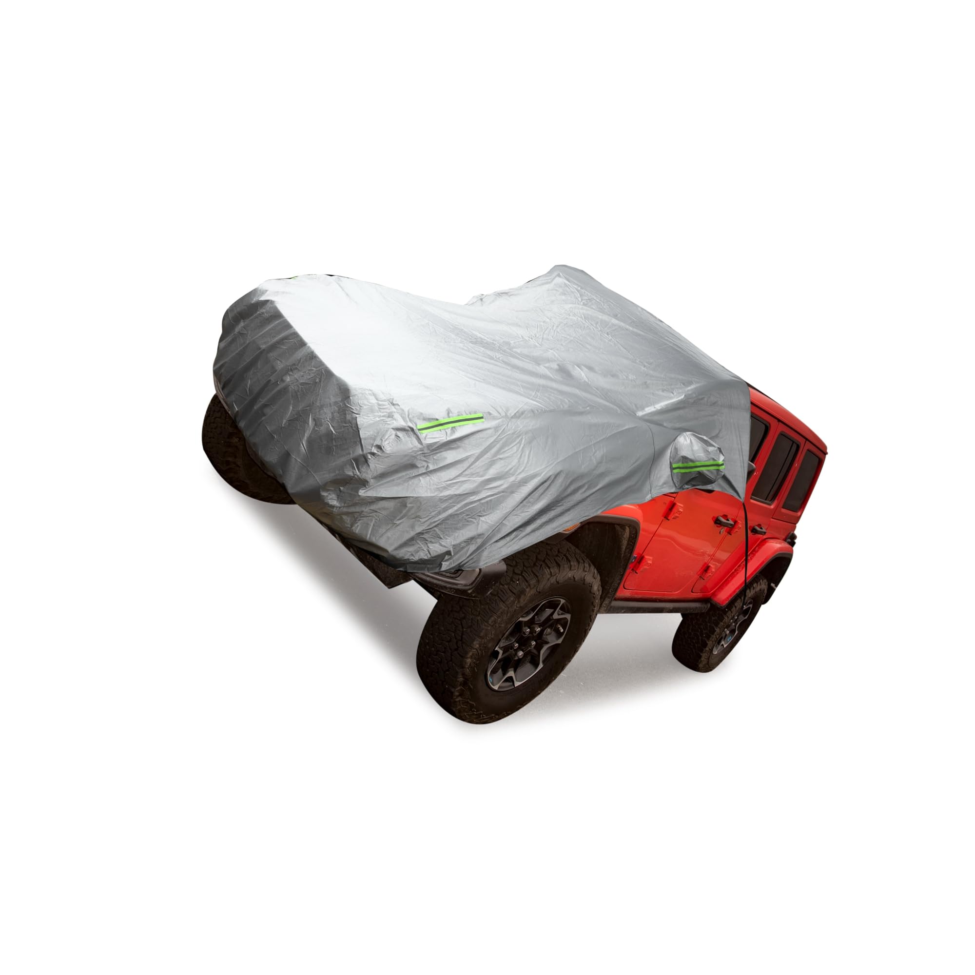 VekAuto Front Half Car Cover Waterproof 280x120cm Outdoor Half Cover for Car Aluminum Film Cotton Silver Tone Auto