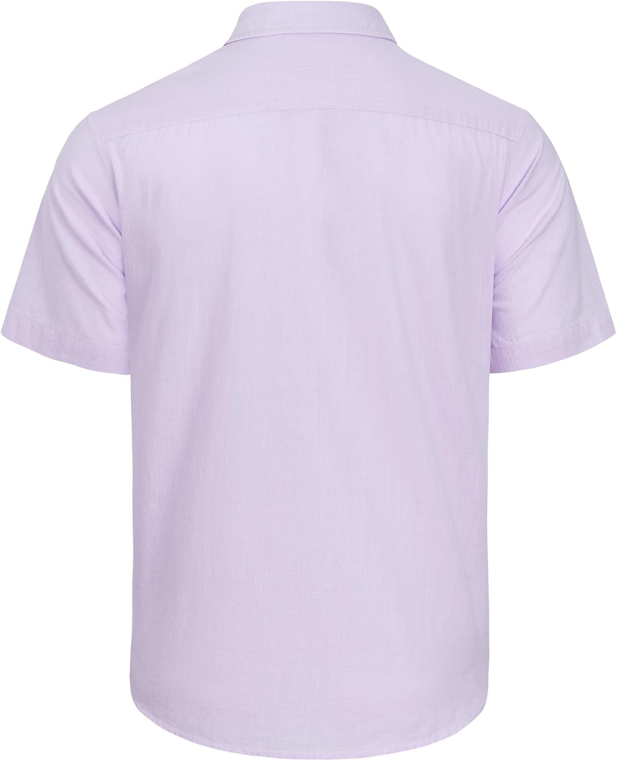 J.VER Men's Linen Short Sleeve Shirts Cotton Casual Lightweight Button Down Shirt Beach Vacation Summer Tops with Pocket - Image 4