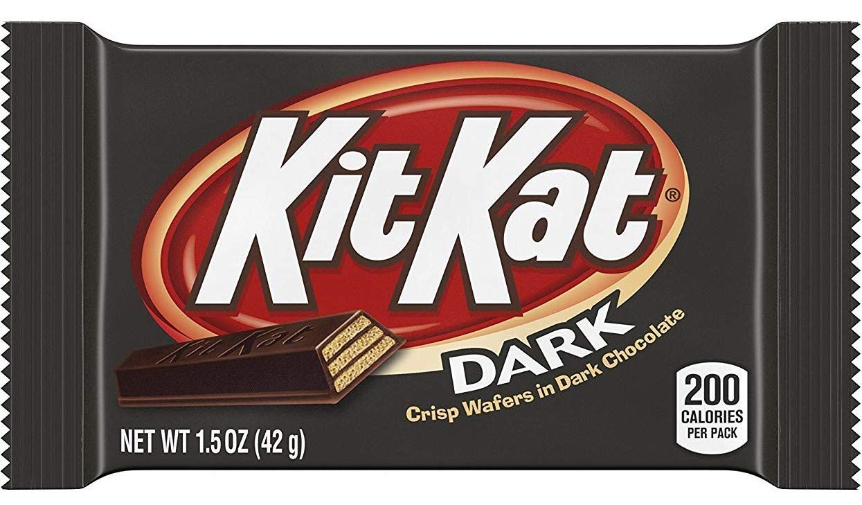 Buy KIT KAT Candy Bar, Dark Chocolate Covered Crisp Wafers, 1.5 Ounce