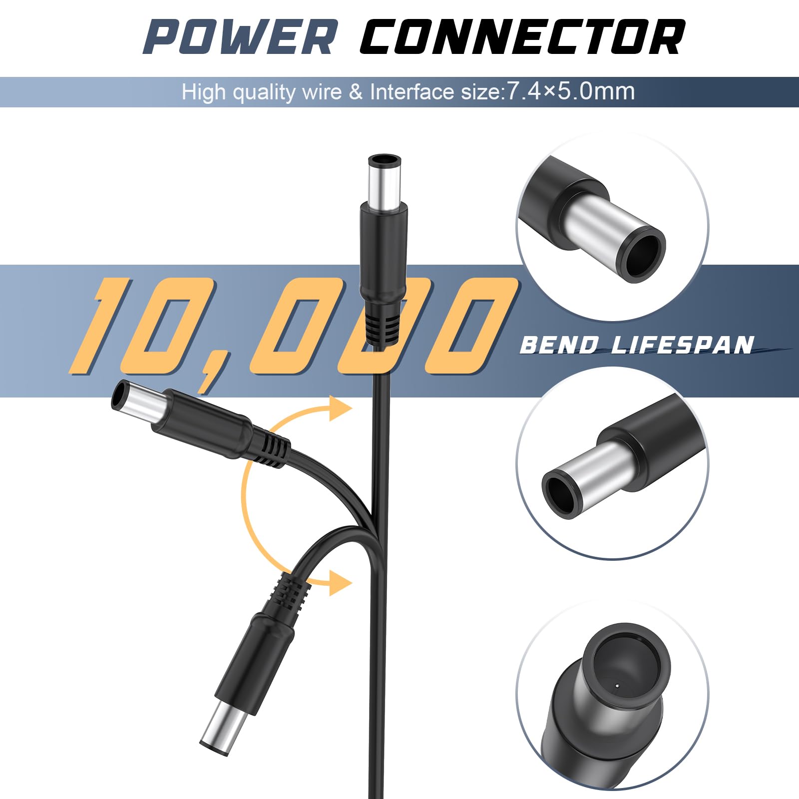 Ladegerät Ladekabel Netzteil Für HP Probook 430 450 470 G1 G2 Notebook