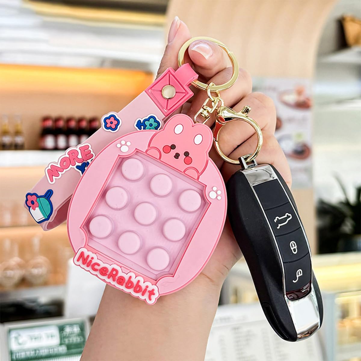 Amazon.co.jp: スクイーズ玩具 プッシュポップ バブル