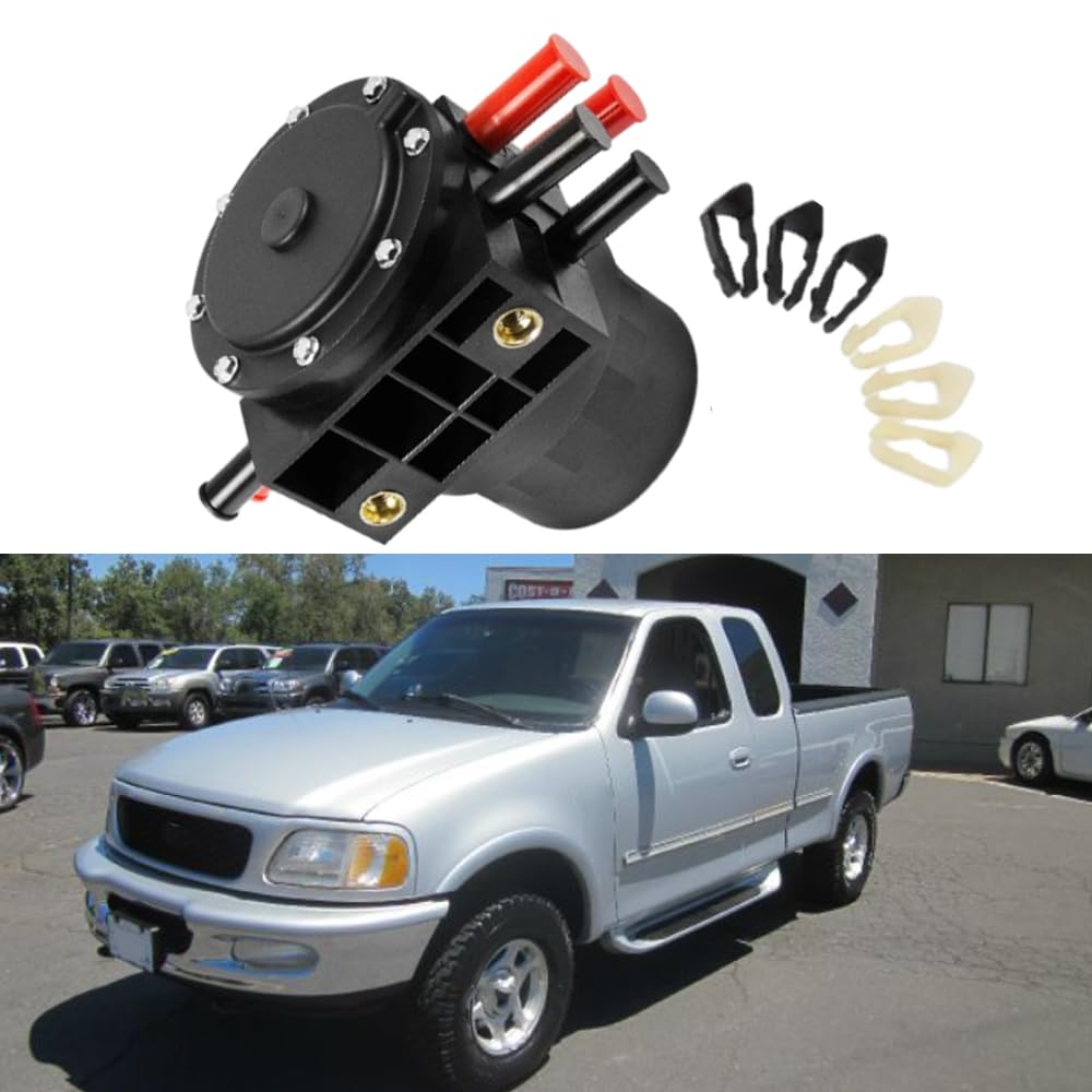 Válvula de interruptor de tanque de combustible Riloer, válvula de interruptor de control de tanque de combustible y gas, compatible con Ford F150 F250 F350 1989-1997, F1UZ9B263B F1UZ-9B263-B