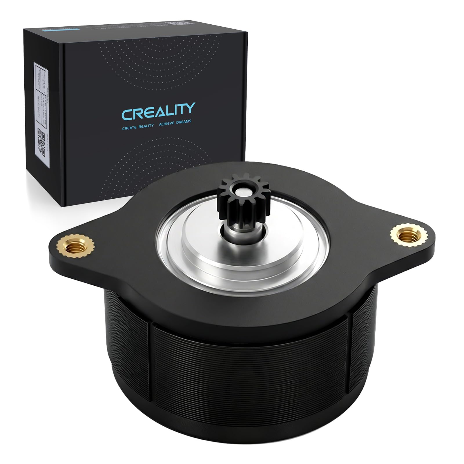 Creality Moteur pas à pas pour extrudeuse K2 SE, moteur d'axe 36-20_E, couple élevé avec engrenage à 12 dents, fonctionnement silencieux, pièce de rechange originale pour imprimante 3D K2 SE