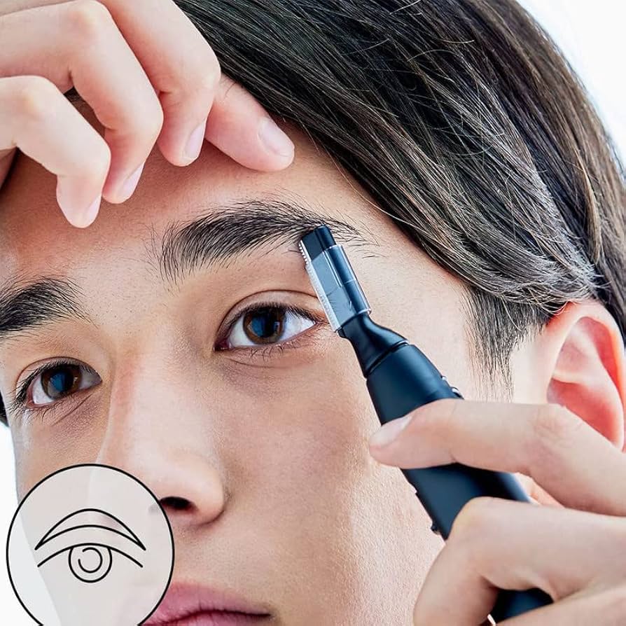 パナソニック ファーストフェイスシェーバー 眉毛・ヒゲ ER-GM40 [黒] パナソニック ファーストフェイスシェーバー 眉毛・ヒゲ・産毛用