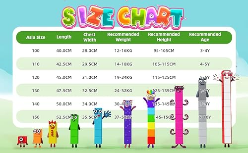 Difforever Boys Numbers Cartoon T-Shirt Kids Girls Cartoon Tee Shirt Daily Playwear Causal Wear For 3-8 Years thumb #1