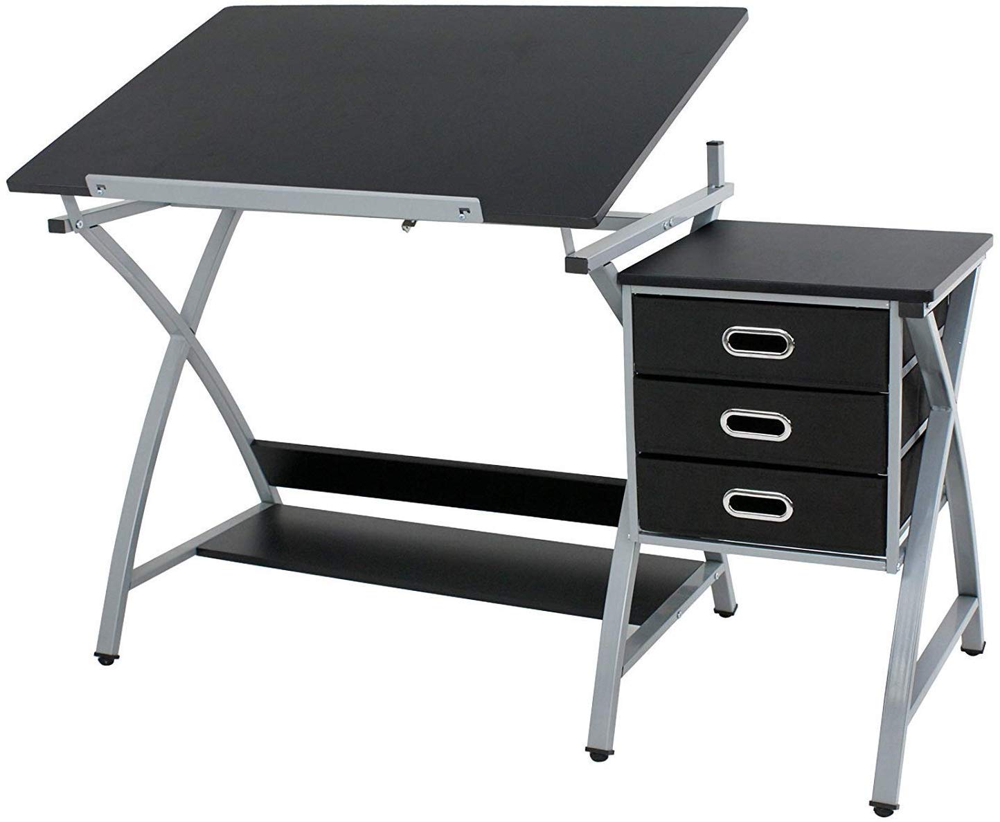 Buy HomGarden Adjustable Drawing Desk Drafting Table Folding Art Craft