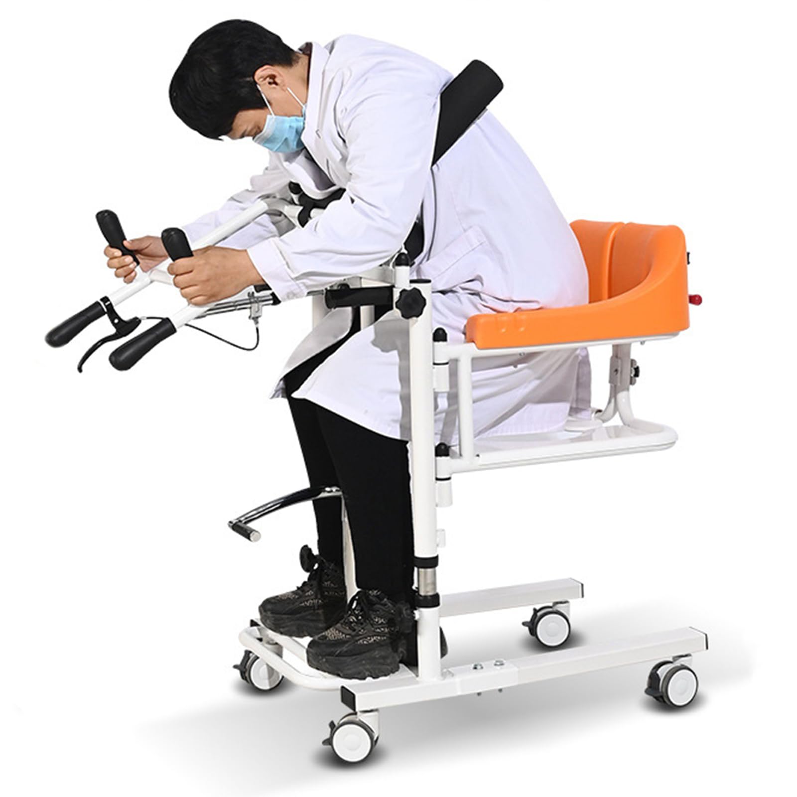 Ayuda para levantarse del sofá Silla elevadora Cojín de Asistencia para Asiento Elevador eléctrico Máquina de Transferencia de Pacientes Inodoro portátil Ducha Multifuncional Cómoda Altura a