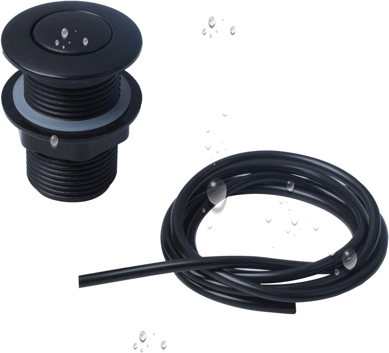 Garbage Disposal Switch Button, Sink Top Air Switch Push Button with