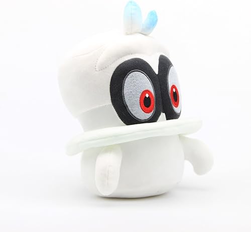 Miniatura 2 de uiuoutoy Odysssey - Pañuelo de peluche blanco (9 pulgadas), tamaño grande