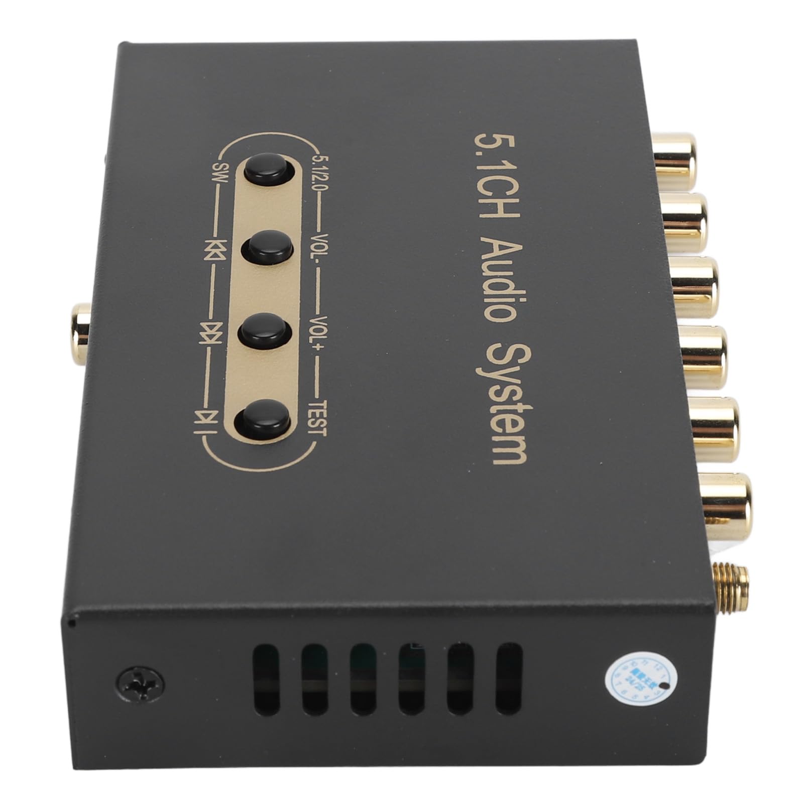 5.1 Kanal Sound Decoder, Digitaler Sound Decoder Konverter, Unterstützt ARC Glasfaser Koaxial BT Digital Sound System Dekodierung für DTS für AC3, LPCM, für DVD Player (EU)