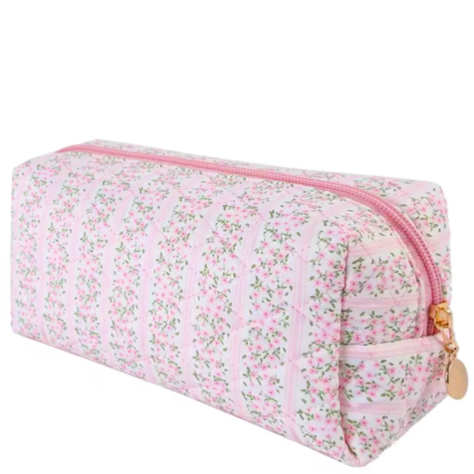 Carry bloom Pencil Pouch Cute Pencil Case for Girls Aesthetic Pencil Bag with Zipper Pen Cases School Supplies Makeup Bag