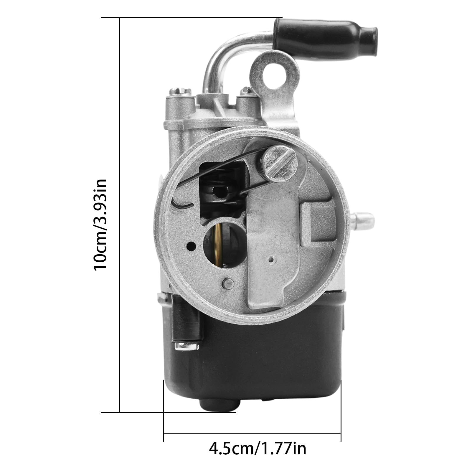 Carburatore for Dellorto SHA 13 13 SHA 12 12,02044 compatibile con Piaggio Ciao/Bravo-si