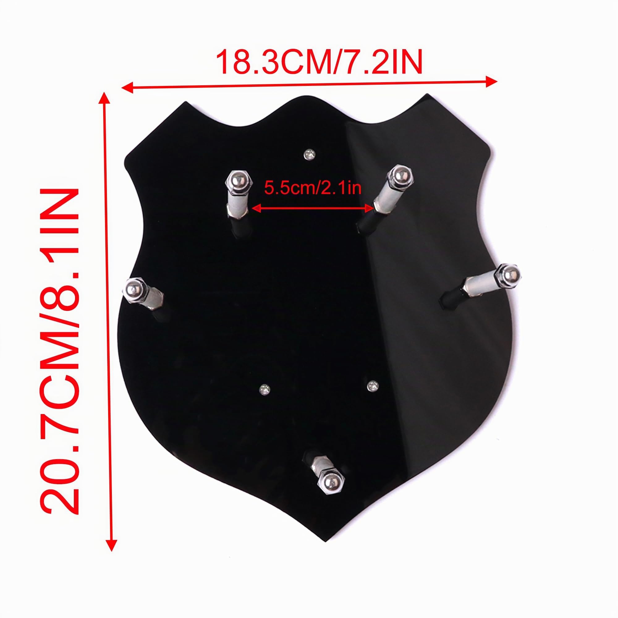 Schwert-Aufhänger, Schwert-Wandhalterung, Axt-Halter, Acryl-Schwertständer. Der Schwertständer kann zwei Schwerter oder ein einzelnes Schwert gleichzeitig mit Hardware präsentieren (1 Stück)