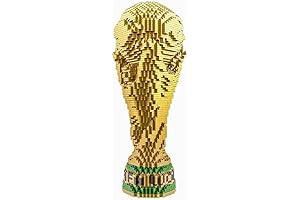 Micro Mini Blocks World Cup Trophy Model Building Set