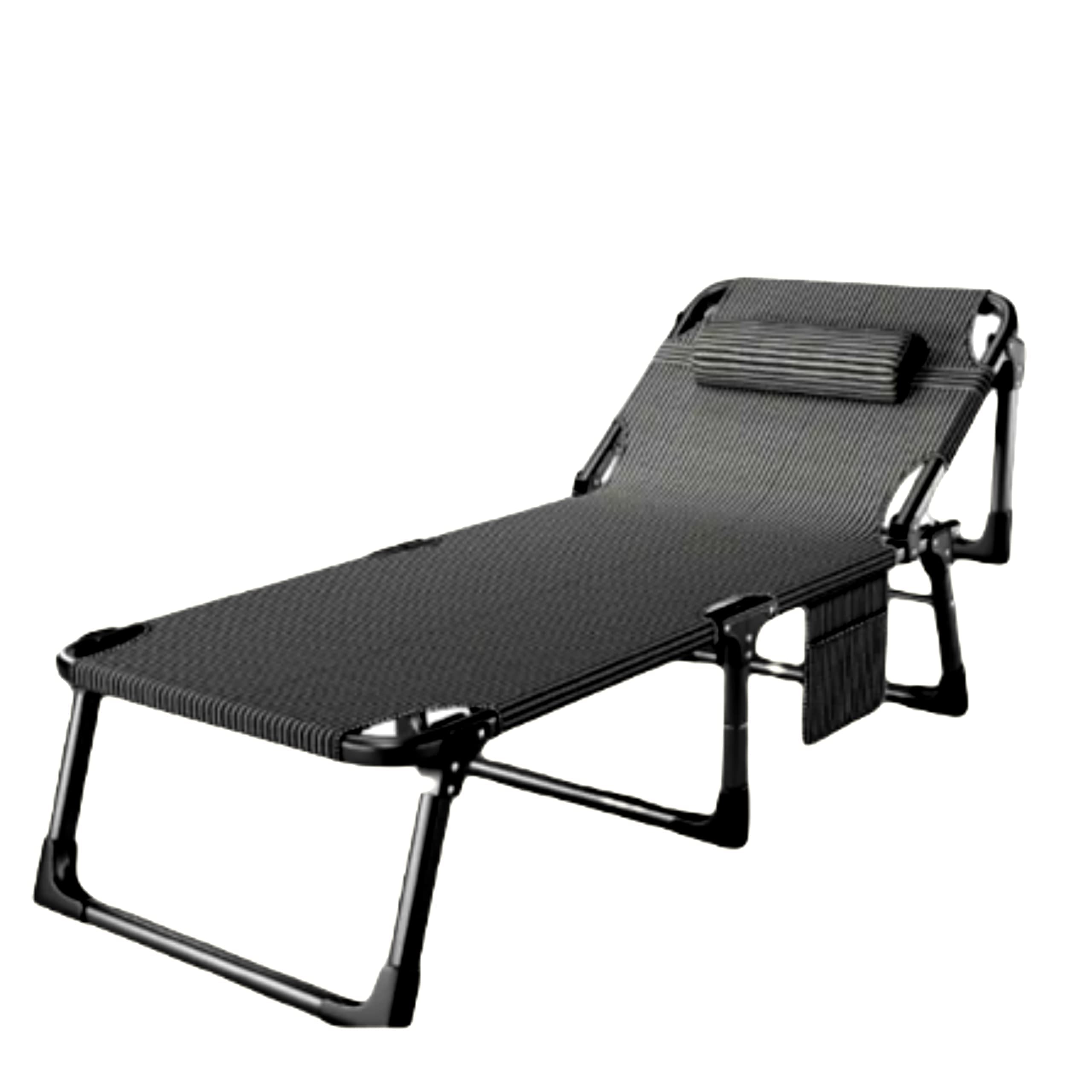 Buy Hukimoyo Aluminium Adjustable Folding Bed for Single Adult cot for