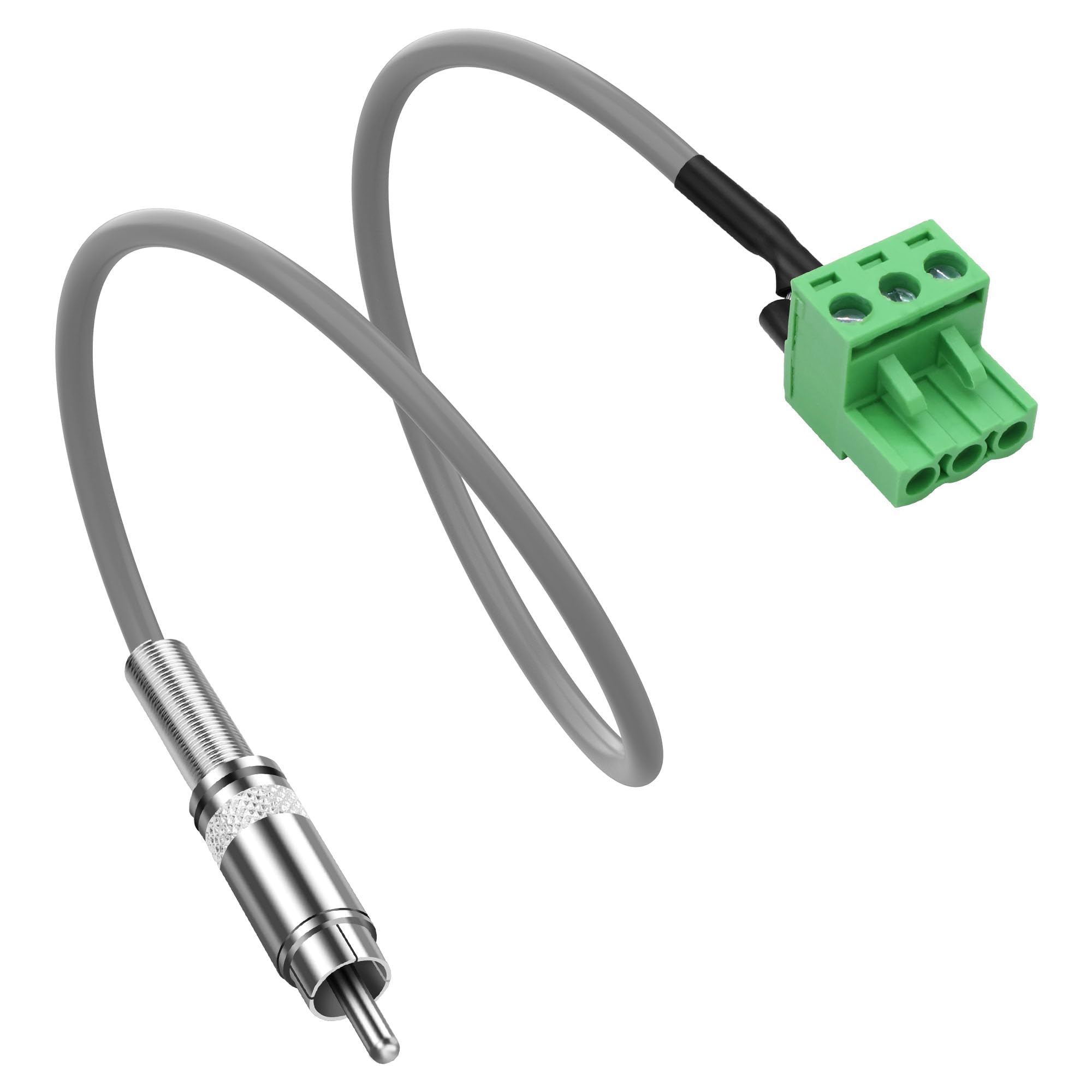 真空管アンプ RCA接続 グレー Amazon.com: XMSJSIY RCA to Phoenix Terminal Connector Audio Cable