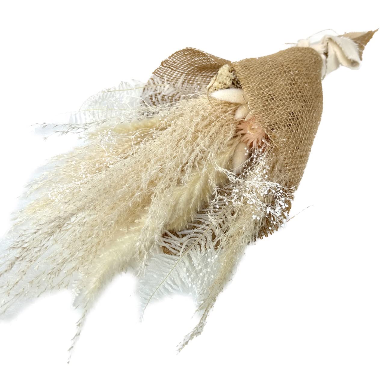 Amazon | Lulu's ルルズ パンパスグラスのドライフラワースワッグ