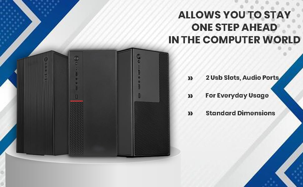 Image of Powerful Desktop Core i3 CPU || Core i3 2nd-Gen 3.10 Ghz || 8GB DDR3 RAM || 256GB SSD || Ethernet || Win 10 Pro-Installed - Ideal for Office and Home || WiFi Adapter || Black (8, GB, 128, GB)